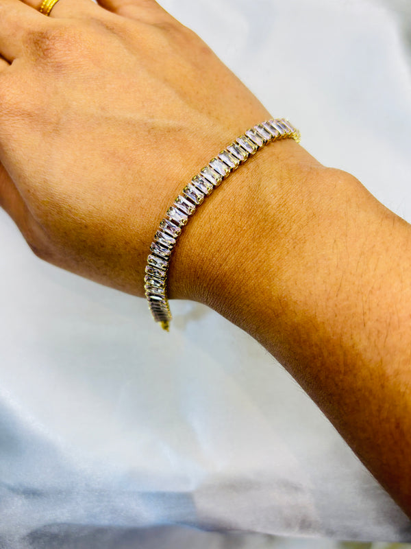 Baguette Zircon Bracelet