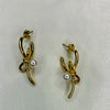 Pearl knot earring