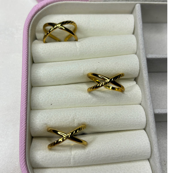 Cross Gold Ring