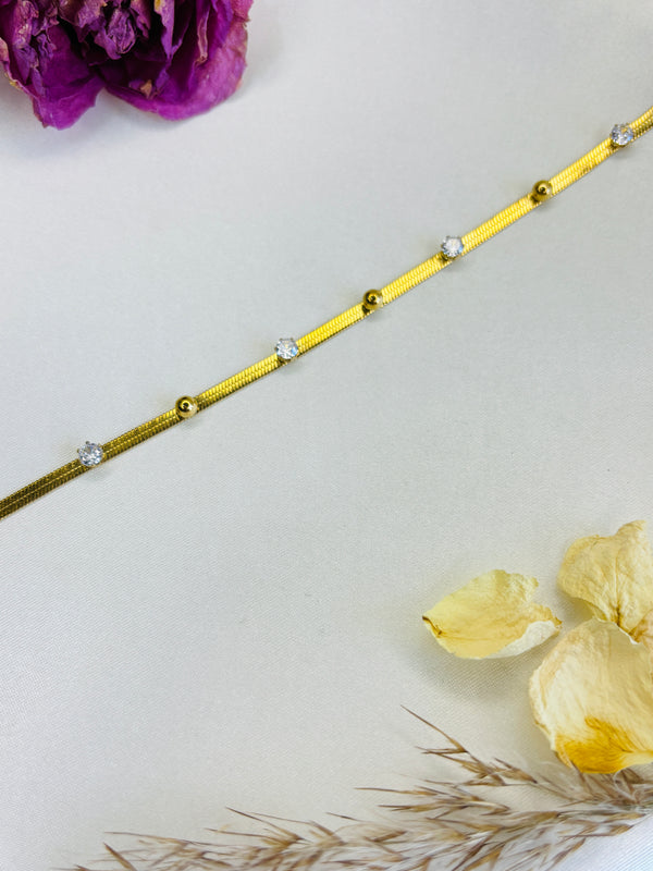 Classic Stone Line Bracelet