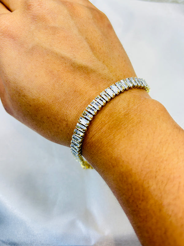 Baguette Zircon Bracelet