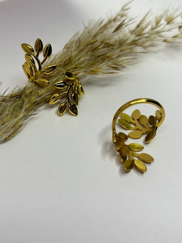 Leaf branch ring