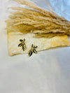 Golden Petal Studs