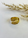 Leaf wrap ring