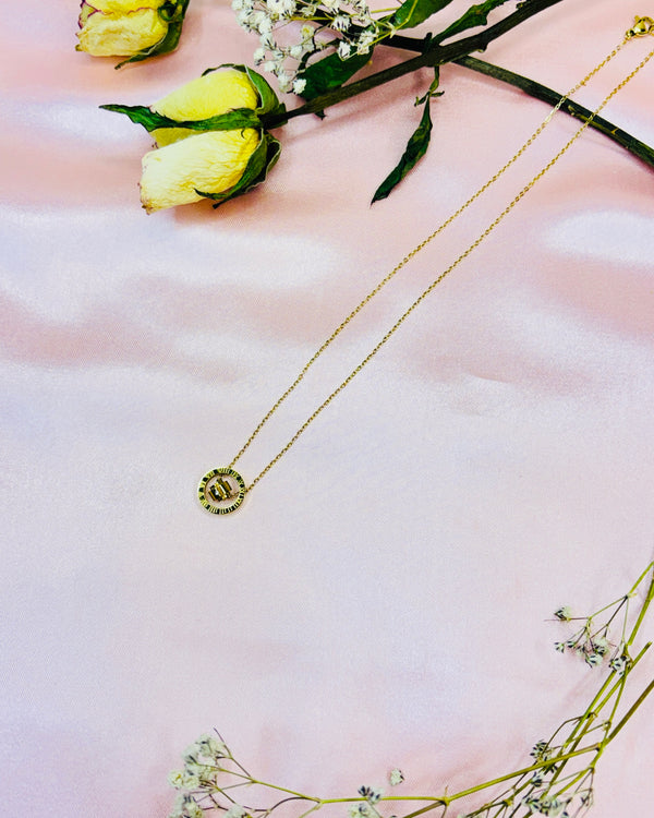 Roman Circle Necklace